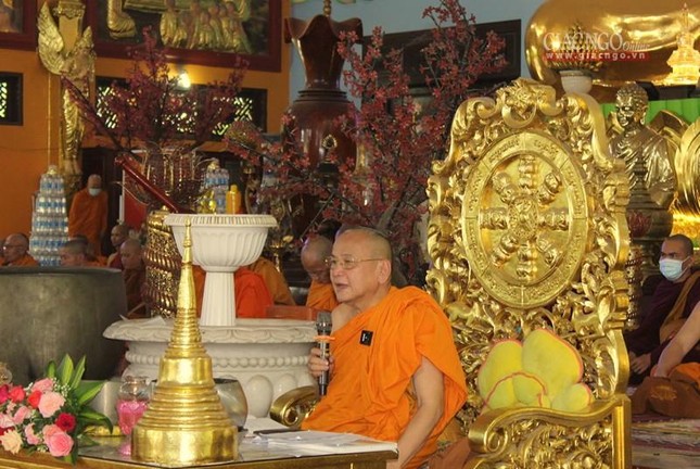 Hòa thượng Thích Bửu Chánh tri ân công đức sâu dày của cố Trưởng lão Hòa thượng Thích Minh Châu trong dịch thuật Tam tạng kinh Hòa thượng Thích Bửu Chánh tri ân công đức sâu dày của cố Trưởng lão Hòa thượng Thích Minh Châu trong dịch thuật Tam tạng kinh