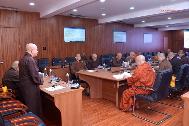 Chư tôn đức Ban Chỉ đạo Trung ương công tác tu chỉnh Hiến chương GHPGVN chiều 8-9-2022 Chư tôn đức Ban Chỉ đạo Trung ương công tác tu chỉnh Hiến chương GHPGVN chiều 8-9-2022