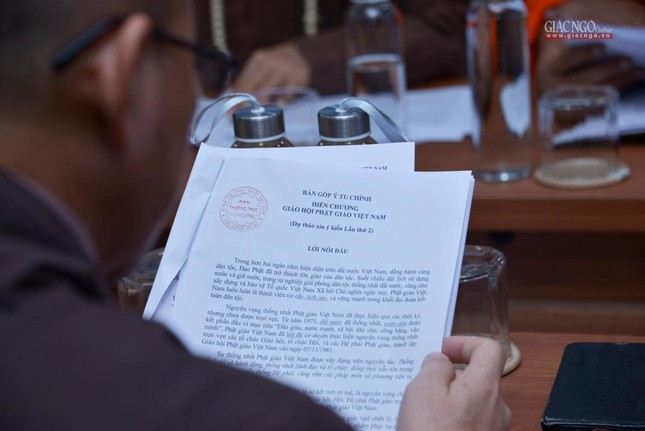 Bản thảo góp ý tu chỉnh Hiến chương đang được tu chỉnh Bản thảo góp ý tu chỉnh Hiến chương đang được tu chỉnh