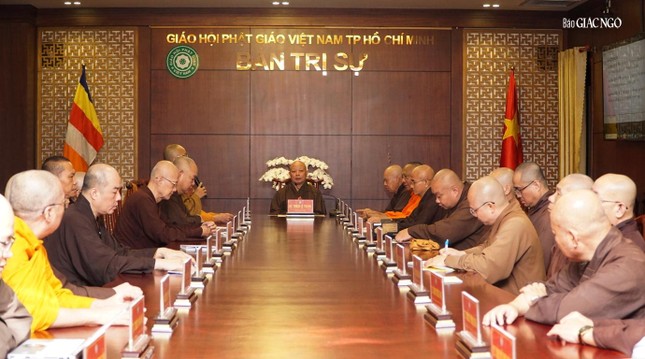 Ban Thường trực đã triển khai nhiều hoạt động Phật sự của Phật giáo TP.HCM