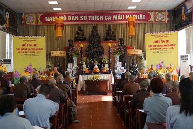 Nhiều Phật sự nhiệm kỳ 2022-2027 của Ban Hoằng pháp Phật giáo TP.Hà Nội được triển khai