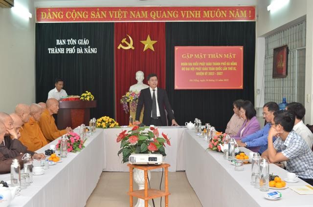 Lãnh đạo Ban Tôn giáo TP.Đà Nẵng gặp mặt thân mật đoàn Đại biểu Phật giáo TP tham dự Đại hội Phật giáo toàn quốc lần thứ IX Lãnh đạo Ban Tôn giáo TP.Đà Nẵng gặp mặt thân mật đoàn Đại biểu Phật giáo TP tham dự Đại hội Phật giáo toàn quốc lần thứ IX