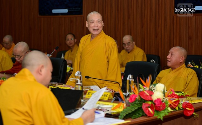 Hòa thượng Thích Bảo Nghiêm đóng góp về Quy chế hoạt động của Ban Thường trực Hội đồng Trị sự Hòa thượng Thích Bảo Nghiêm đóng góp về Quy chế hoạt động của Ban Thường trực Hội đồng Trị sự