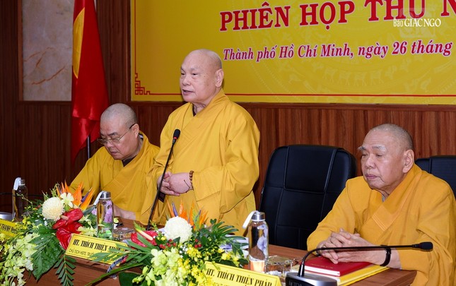 Hòa thượng Thích Thiện Nhơn phát biểu khai mạc Hòa thượng Thích Thiện Nhơn phát biểu khai mạc