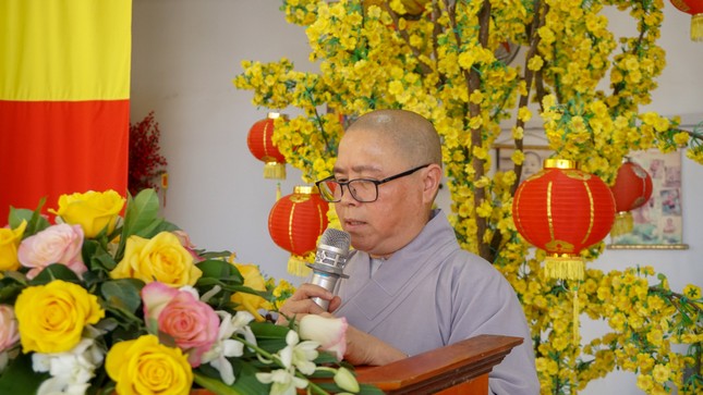 Ni sư Thích nữ Như Hiền phát biểu khai mạc