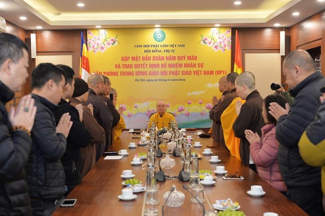 Chư tôn đức khánh tuế, chúc mừng Xuân Quý Mão đến Hòa thượng Thích Thanh Nhiễu