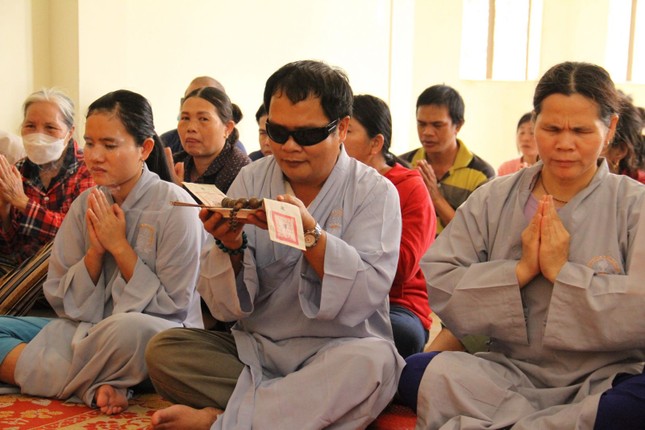 Pháp hội cầu an đầu năm dành cho người mù Pháp hội cầu an đầu năm dành cho người mù