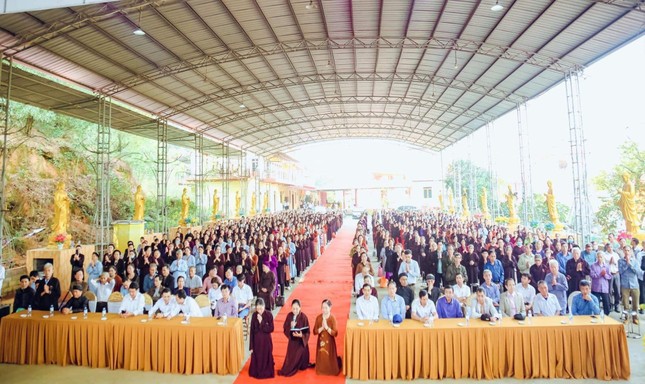 Khai pháp đạo tràng chùa Ích Minh Khai pháp đạo tràng chùa Ích Minh