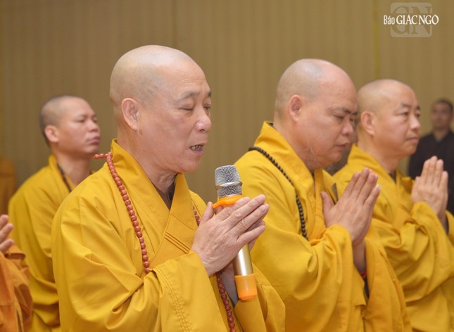 Hòa thượng Thích Bảo Nghiêm, đại diện sơn môn, pháp phái