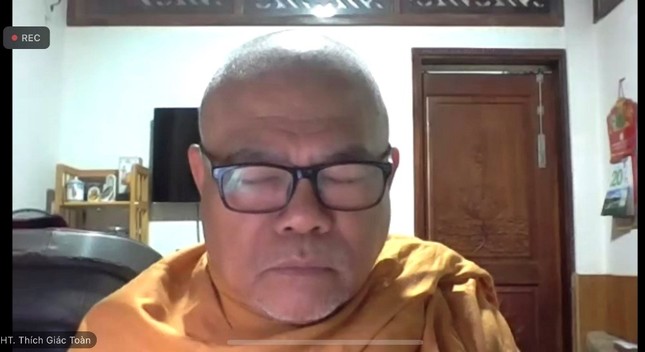 Hòa thượng Thích Giác Toàn chủ trì buổi họp trực tuyến nhằm rà soát, chuẩn bị công tác tổ chức lễ ra mắt nhân sự của Viện vào 23-3 tới Hòa thượng Thích Giác Toàn chủ trì buổi họp trực tuyến nhằm rà soát, chuẩn bị công tác tổ chức lễ ra mắt nhân sự của Viện vào 23-3 tới