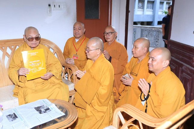 Đoàn cung thỉnh Hòa thượng Thích Thiện Nhơn, Chủ tịch Hội đồng Trị sự