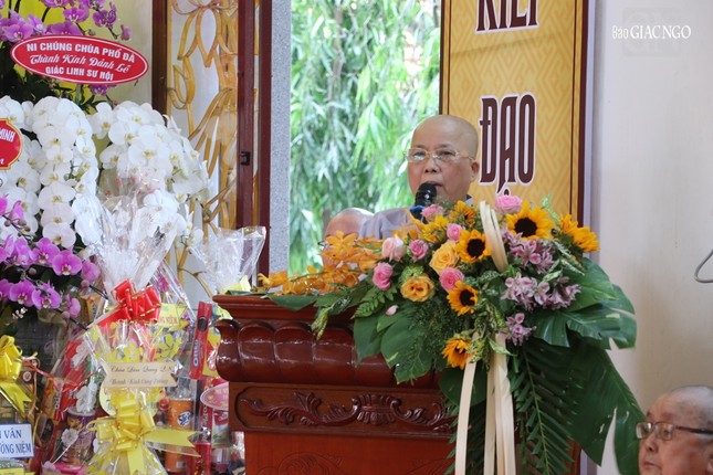 Ni trưởng Thích nữ Hạnh Nghiêm đã cung tuyên tiểu sử