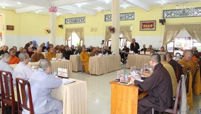 Buổi họp của Ban Trị sự tỉnh