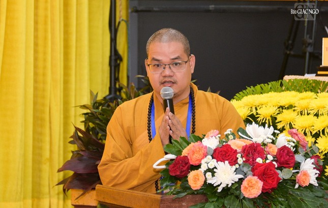 Đại đức Thích Huệ Phát, đơn vị Ban Trị sự tỉnh Tiền Giang