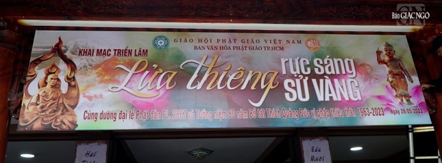 Chủ đề triển lãm, văn nghệ kính mừng Phật đản, kỷ niệm 60 năm ngày Bồ-tát Thích Quảng Đức vị pháp thiêu thân do Ban Văn hóa thực hiện Chủ đề triển lãm, văn nghệ kính mừng Phật đản, kỷ niệm 60 năm ngày Bồ-tát Thích Quảng Đức vị pháp thiêu thân do Ban Văn hóa thực hiện