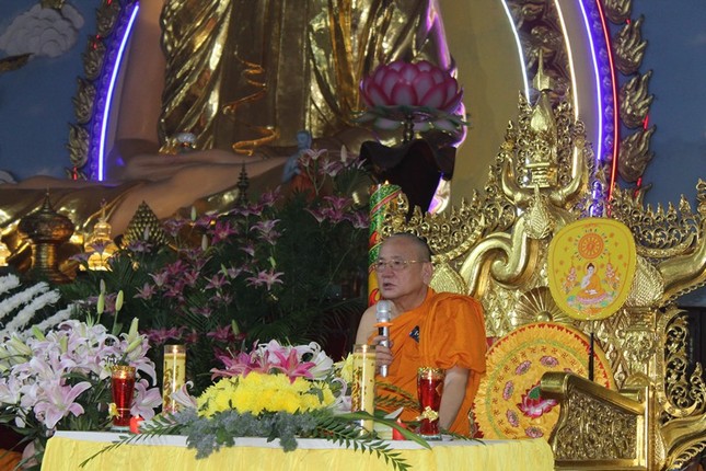 Hòa thượng Thích Bửu Chánh, trụ trì thiền viện Phước Sơn đã có thời pháp nêu đôi nét về lịch sử của Đức Phật Hòa thượng Thích Bửu Chánh, trụ trì thiền viện Phước Sơn đã có thời pháp nêu đôi nét về lịch sử của Đức Phật