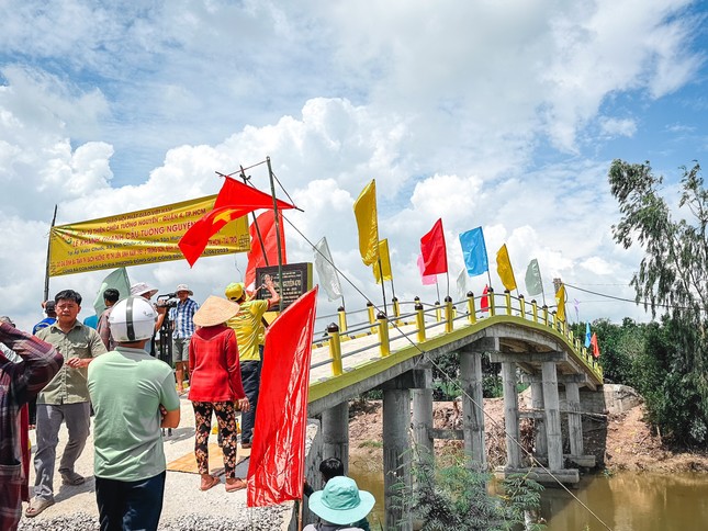 Cây cầu Tường Nguyên 470 được đưa vào sử dụng - Ảnh: TN Cây cầu Tường Nguyên 470 được đưa vào sử dụng - Ảnh: TN