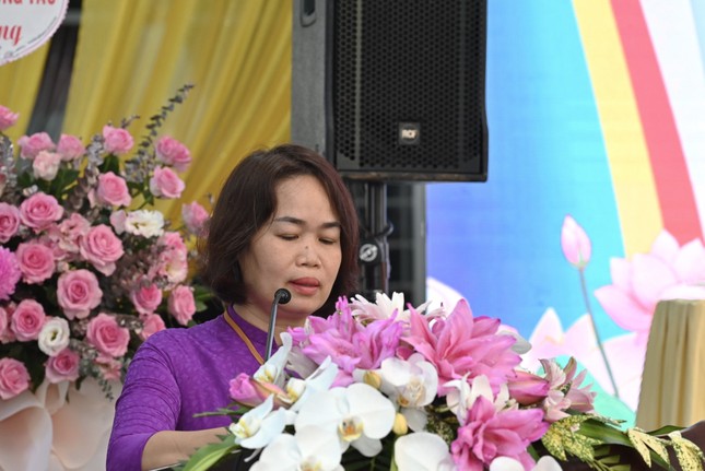 Bà Bùi Thị Thu Thủy phát biểu khai mạc Bà Bùi Thị Thu Thủy phát biểu khai mạc