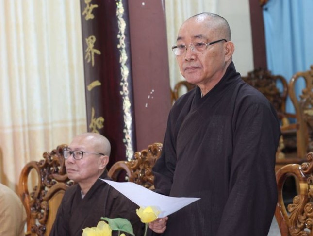 Hòa thượng Thích Minh Nhật phát biểu khai mạc Hòa thượng Thích Minh Nhật phát biểu khai mạc