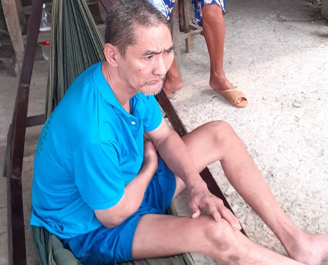 Anh Thành bị tai nạn lao động khiến đầu óc không còn bình thường