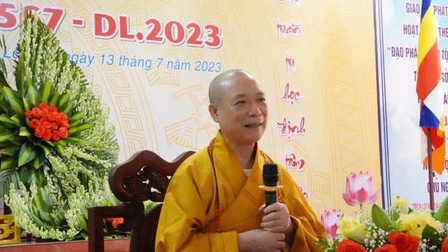 Hòa thượng Thích Bảo Nghiêm đã có thời pháp đầu tiên trong mùa An cư kiết hạ Phật lịch 2567 Hòa thượng Thích Bảo Nghiêm đã có thời pháp đầu tiên trong mùa An cư kiết hạ Phật lịch 2567