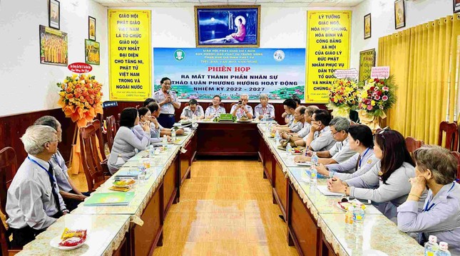 Tiểu ban Văn hóa Văn nghệ Gia đình Phật tử T.Ư thuộc Phân ban Gia đình Phật tử T.Ư ra mắt nhân sự và thảo luận phương hướng hoạt động nhiệm kỳ 2022-2027