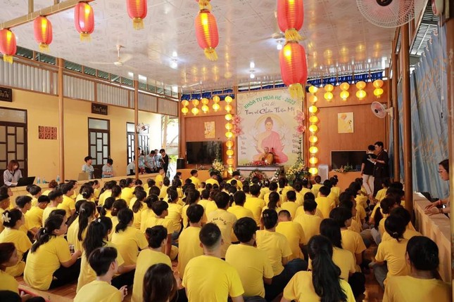 Khóa tu được diễn ra 5 ngày, từ 18 – 22-7 với nhiều hoạt động phong phú Khóa tu được diễn ra 5 ngày, từ 18 – 22-7 với nhiều hoạt động phong phú