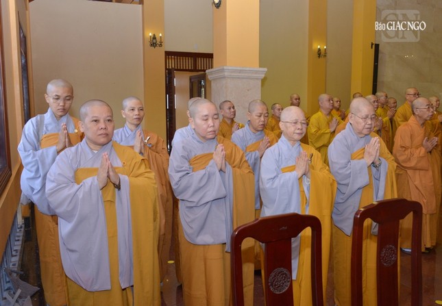 Chư Ni Phân ban Ni giới TP.HCM tham dự