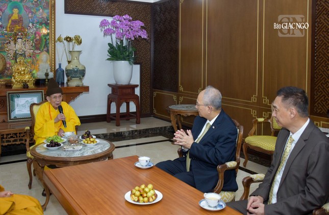 Trưởng lão Hòa thượng Thích Đức Nghiệp đạo từ đến Chủ tịch WFB