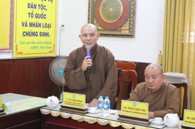 Thượng tọa Thích Đồng Thành thông tin về hoạt động giáo dục Thượng tọa Thích Đồng Thành thông tin về hoạt động giáo dục