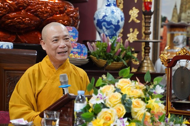 Hòa thượng Thích Bảo Nghiêm có lời chúc mừng tới toàn thể chư tôn đức Tăng Ni đã có mùa an cư thành tựu viên mãn