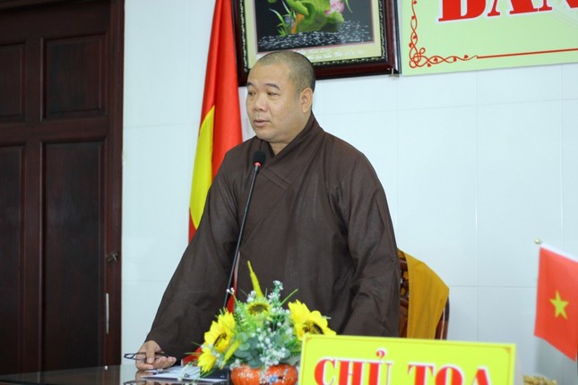 Thượng tọa Thích Trí Thọ phát biểu đúc kết Thượng tọa Thích Trí Thọ phát biểu đúc kết