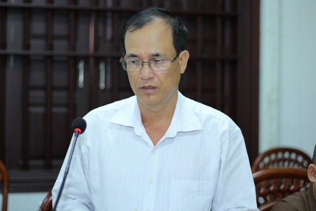 Ông Lê Ngọc Sỹ, Phó Chủ tịch UBMTTQVN TP.Bến Tre đại diện chính quyền phát biểu Ông Lê Ngọc Sỹ, Phó Chủ tịch UBMTTQVN TP.Bến Tre đại diện chính quyền phát biểu