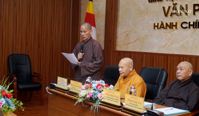 Hòa thượng Thích Thiện Thống gợi ý các giải pháp giải quyết khó khăn còn tồn đọng tại các địa phương Hòa thượng Thích Thiện Thống gợi ý các giải pháp giải quyết khó khăn còn tồn đọng tại các địa phương