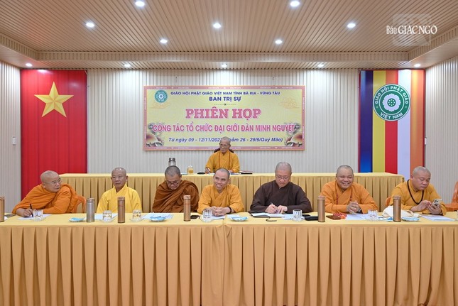 Chư tôn đức Ban Thường trực, Ban Tổ chức Đại giới đàn Minh Nguyệt Chư tôn đức Ban Thường trực, Ban Tổ chức Đại giới đàn Minh Nguyệt