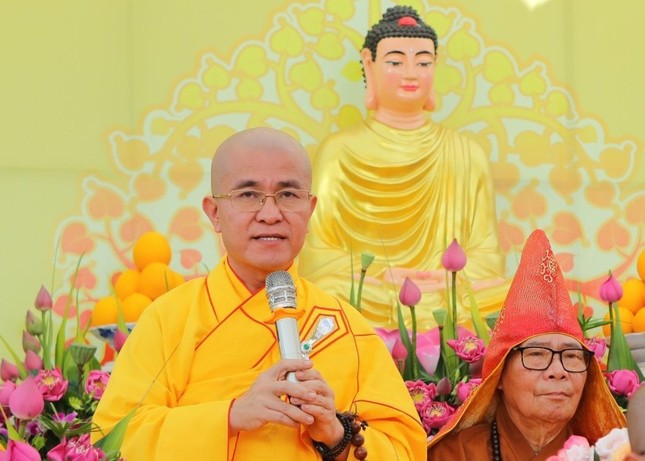 Thượng tọa Thích Quảng Hiền ban đạo từ Thượng tọa Thích Quảng Hiền ban đạo từ