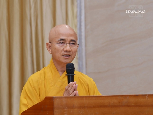 Thượng tọa Thích Thiện Quý, Phó Trưởng ban kiêm Chánh Thư ký Ban Trị sự GHPGVN TP.HCM trình kế hoạch tuần huân tu, dự kiến tổ chức vào tháng 12-2023 Thượng tọa Thích Thiện Quý, Phó Trưởng ban kiêm Chánh Thư ký Ban Trị sự GHPGVN TP.HCM trình kế hoạch tuần huân tu, dự kiến tổ chức vào tháng 12-2023