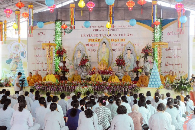 Phật tử tham gia Pháp hội Đại bi Phật tử tham gia Pháp hội Đại bi