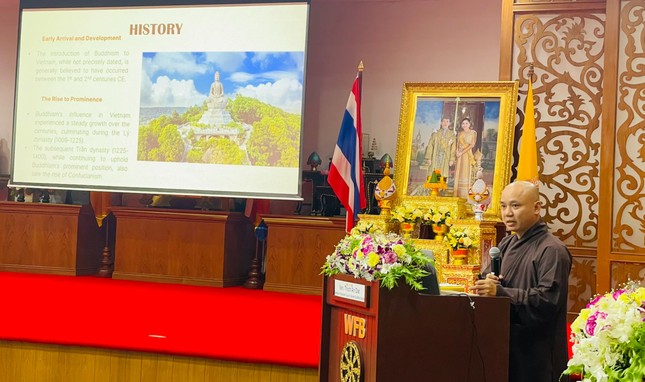 Đại đức Thích An Đạt trình bày về vai trò của Giáo hội Phật giáo Việt Nam từ lịch sử hình thành, giai đoạn phát triển Đại đức Thích An Đạt trình bày về vai trò của Giáo hội Phật giáo Việt Nam từ lịch sử hình thành, giai đoạn phát triển