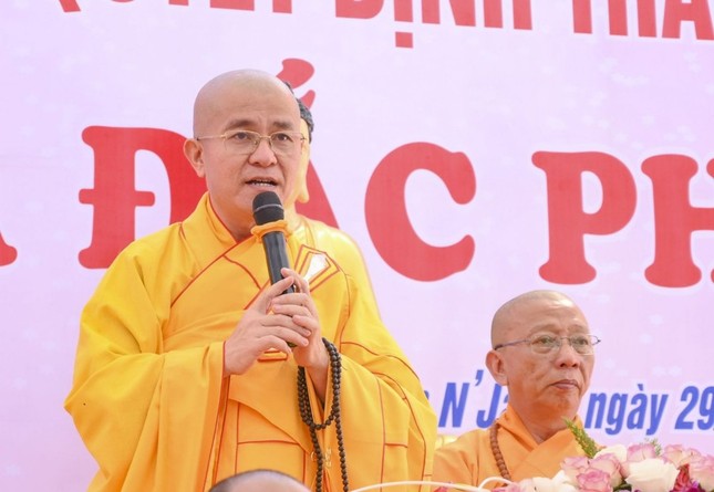 Thượng tọa Thích Quảng Hiền đạo từ