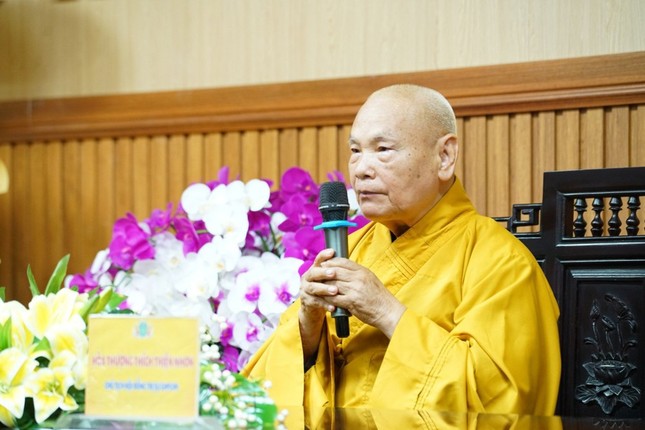 Hòa thượng Thích Thiện Nhơn ban đạo từ