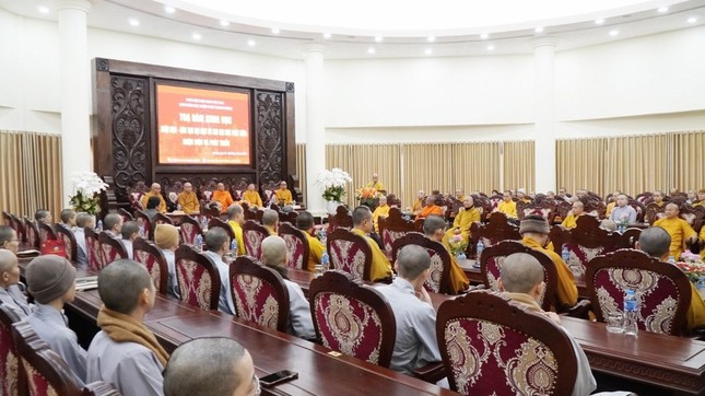 Quang cảnh tọa đàm khoa học "Giáo dục - đào tạo Đại học và Sau Đại học Phật giáo - Nhận diện và phát triển” Quang cảnh tọa đàm khoa học "Giáo dục - đào tạo Đại học và Sau Đại học Phật giáo - Nhận diện và phát triển”