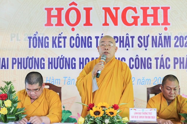 Thượng tọa Thích Pháp Huệ ban đạo từ