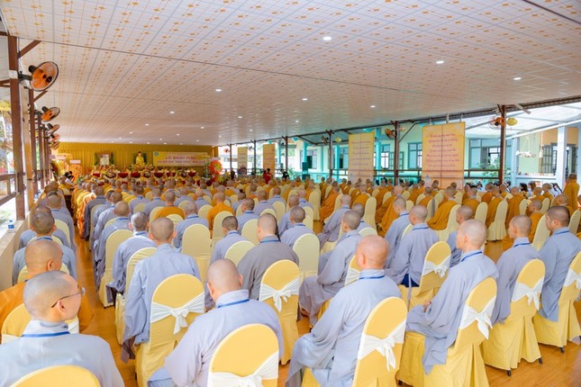 Quang cảnh lễ khai mạc Đại giới đàn Thiện Tường do Ban Trị sự GHPGVN tỉnh Sóc Trăng tổ chức Quang cảnh lễ khai mạc Đại giới đàn Thiện Tường do Ban Trị sự GHPGVN tỉnh Sóc Trăng tổ chức