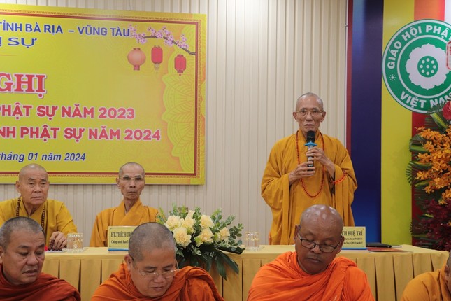 Hòa thượng Thích Huệ Trí phát biểu khai mạc Hòa thượng Thích Huệ Trí phát biểu khai mạc