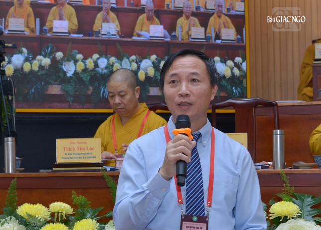 Ông Vũ Hoài Bắc phát biểu tại hội nghị