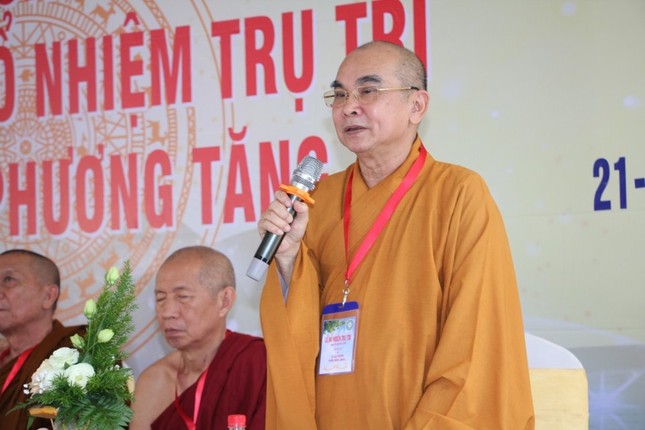 Thượng tọa Thích Tỉnh Cường đạo từ