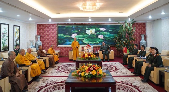 Hòa thượng Thích Bảo Nghiêm chúc Tết tại Công an TP.Hà Nội Hòa thượng Thích Bảo Nghiêm chúc Tết tại Công an TP.Hà Nội