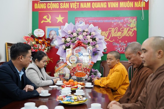 Thăm hỏi, chúc Tết tại Ban Tôn giáo TP.Hà Nội Thăm hỏi, chúc Tết tại Ban Tôn giáo TP.Hà Nội