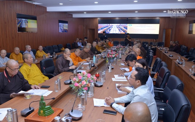 Buổi họp thống nhất nhiều nội dung quan trọng chuẩn bị công tác tổ chức Đại lễ Vesak tại TP.HCM